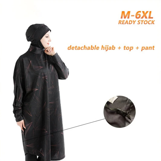 Women's Muslim Burkini Swimming Suit