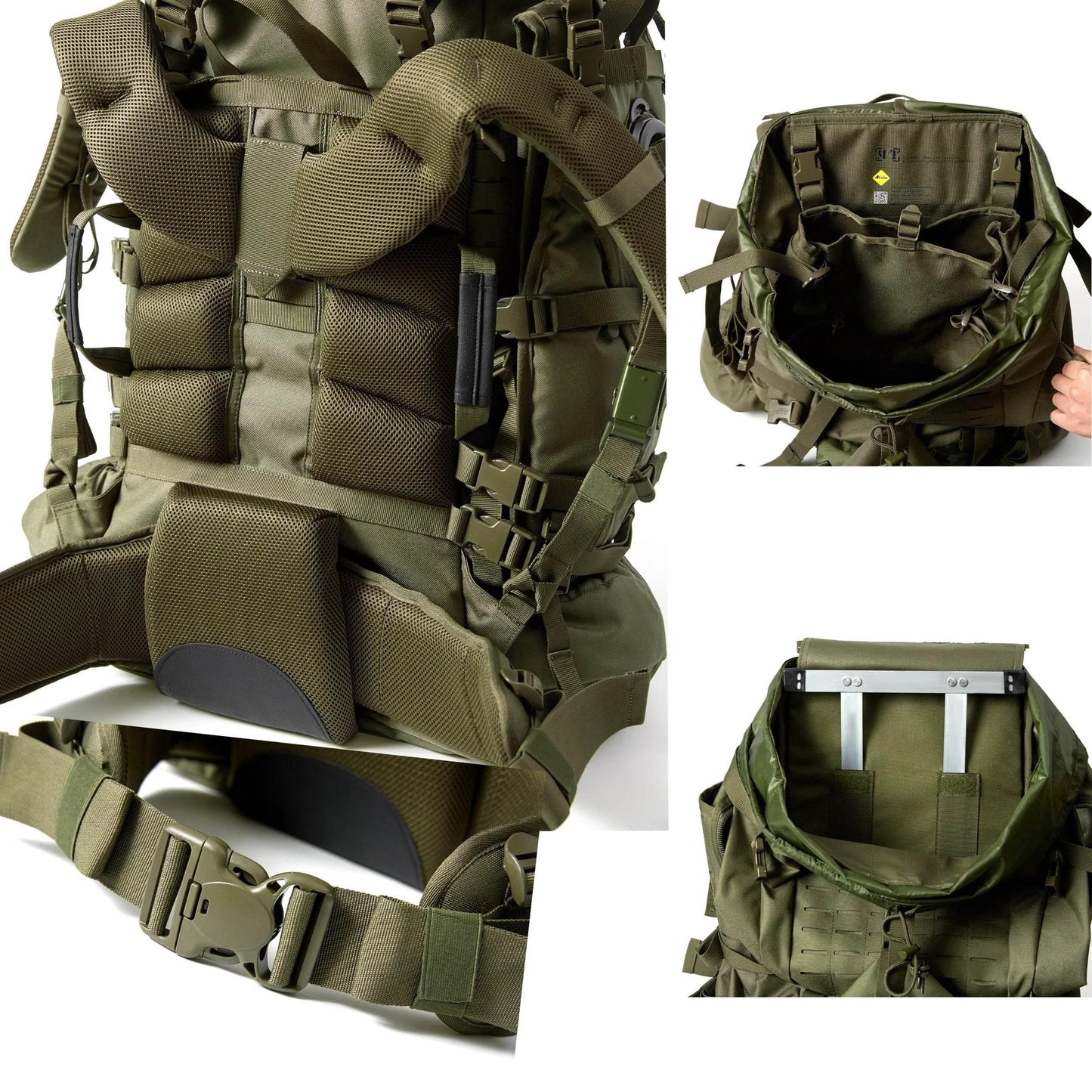 Military ILBE Army Large Rucksack with Detacheable Tactical Assault Backpack - Empire P.E