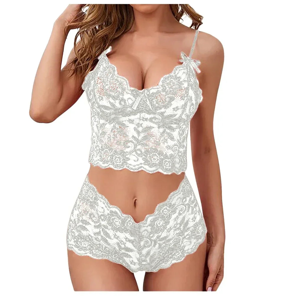 Erotic Lingerie for Women Bra Garters Panties - Empire P.E