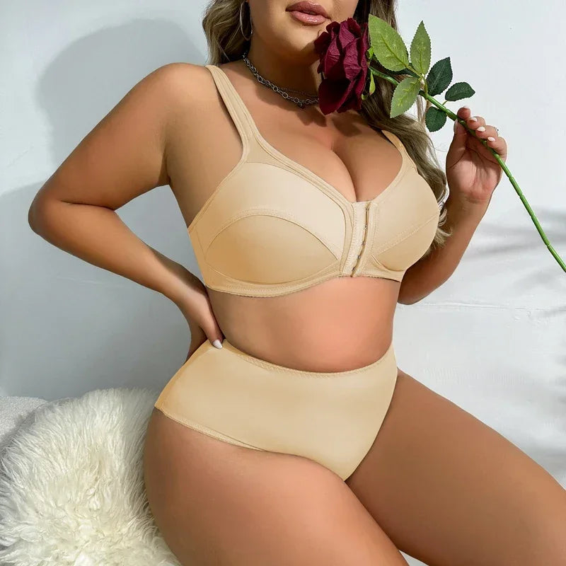Women Wireless Bra Set Plus Size - Empire P.E