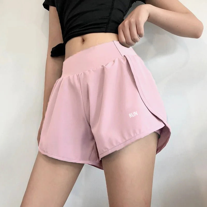 Yoga Wear Pockets Sports Shorts Female - Empire P.E