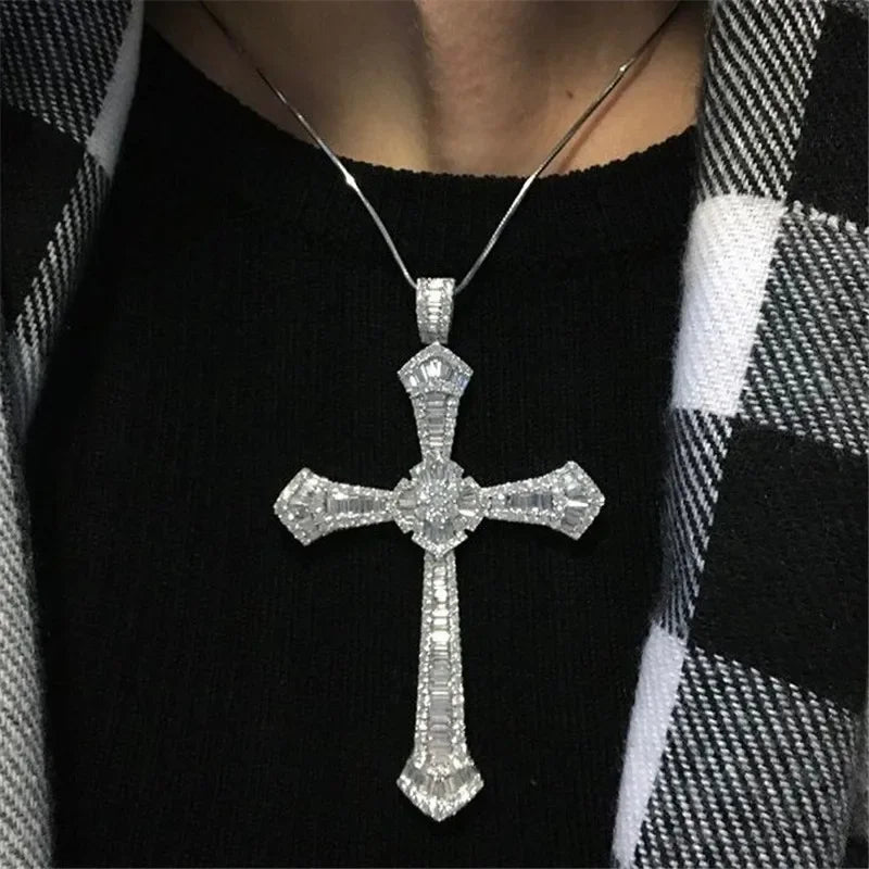 Long Cross Pendant