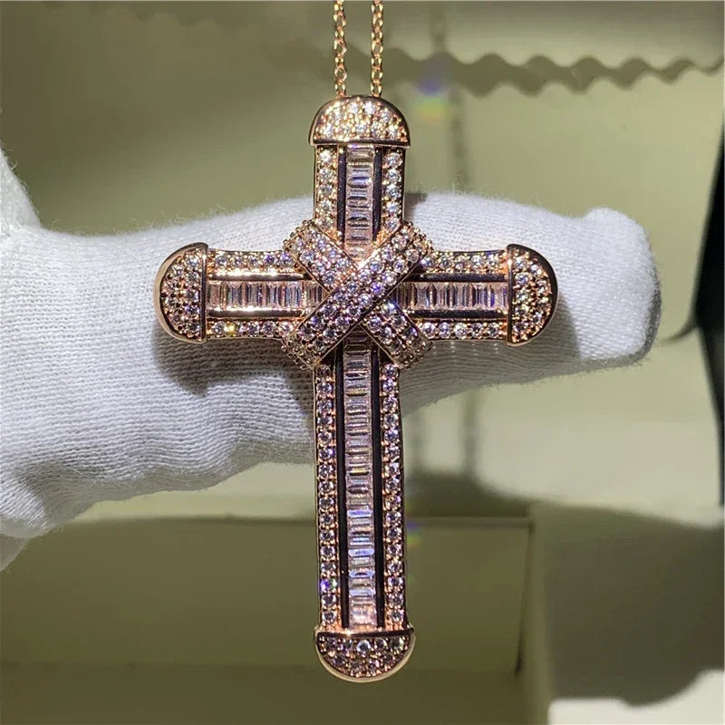 Long Cross Pendant