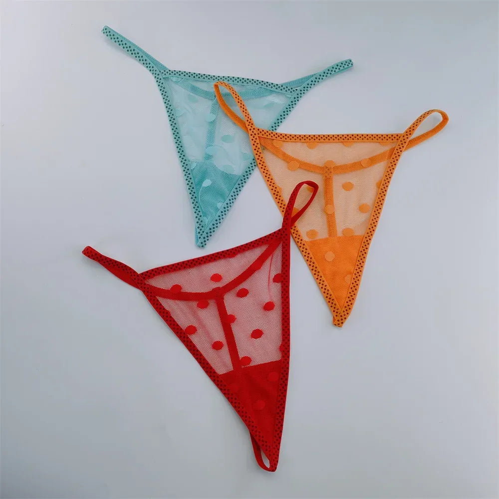 3pcs/pack Micro Transparent Thong - Empire P.E