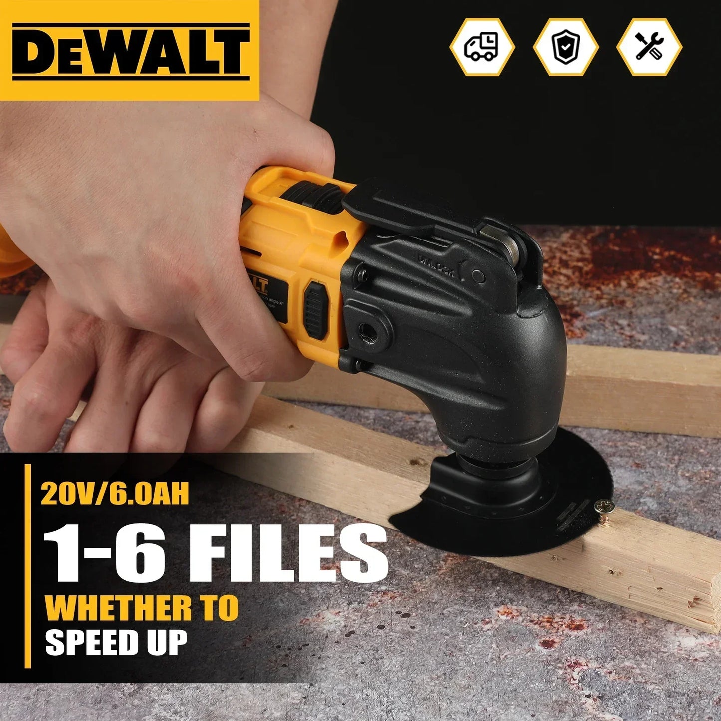 2025 NEW Dewalt -brushless Quick Release Multifunctional Tool - Empire P.E