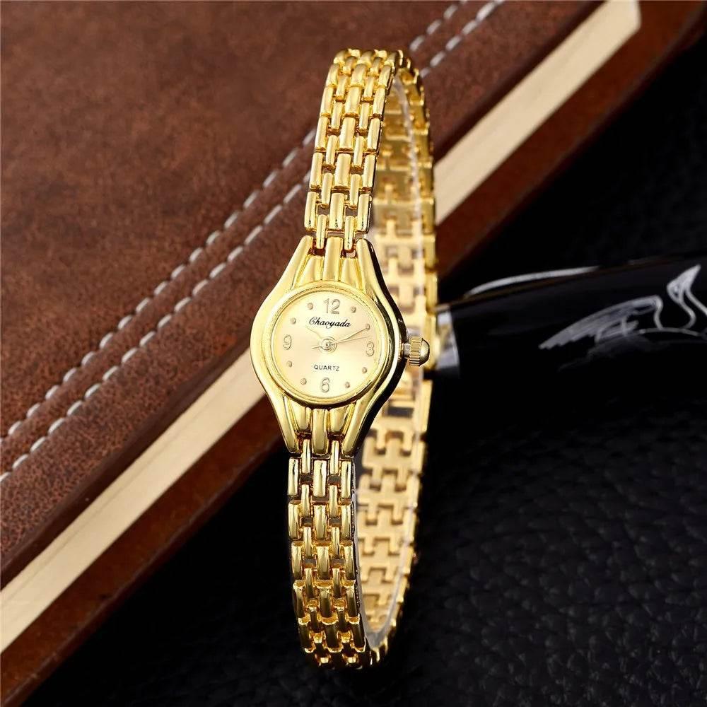 Fashion Women's Wristwatch Luxury Gold - Empire P.E
