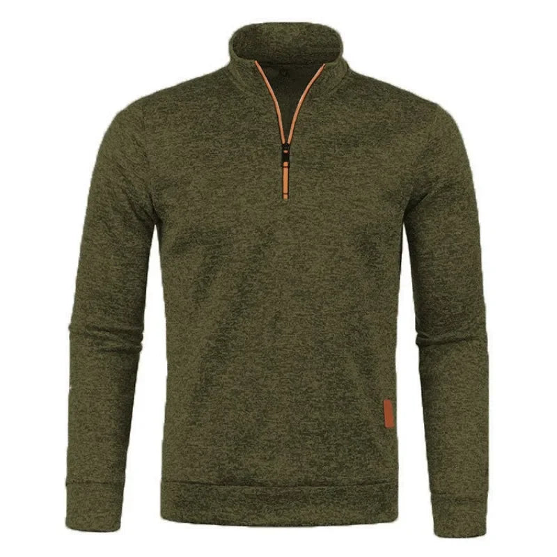 Autumn Men's Half Zipper Sweatshirts