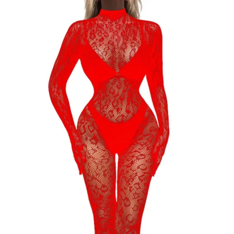 Women Translucence Lingerie Fishnet - Empire P.E