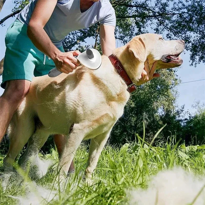 Pet Dog Brush Self Cleaning Pet Hair Remover - Empire P.E