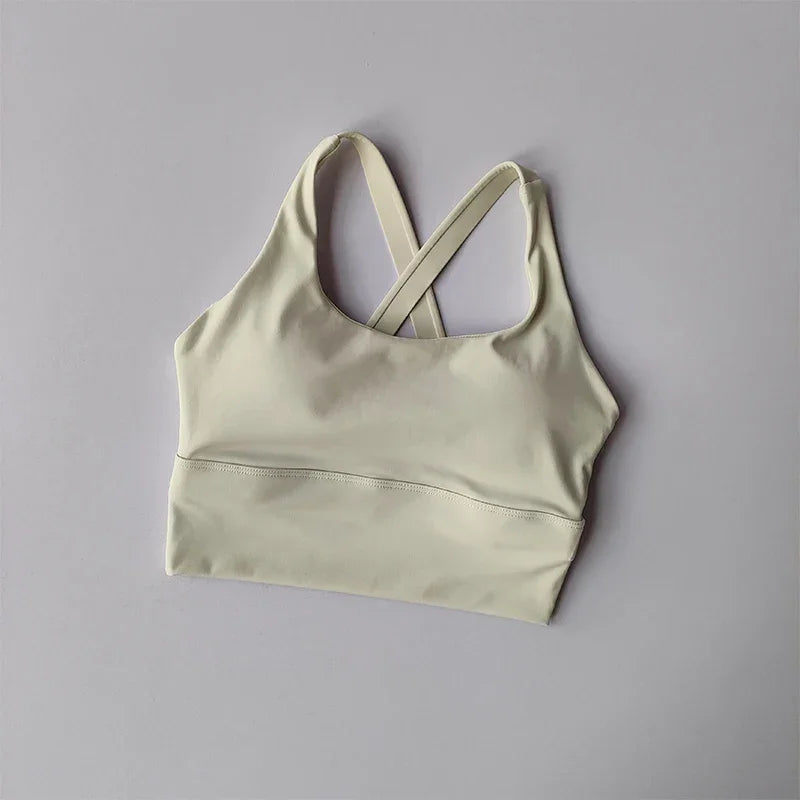 All-in-one Sports Bra Collection Breast High-intensity Professional Shock-proof Huddle Running Bra Yoga Fitness Bra Summer Cloth - Empire P.E