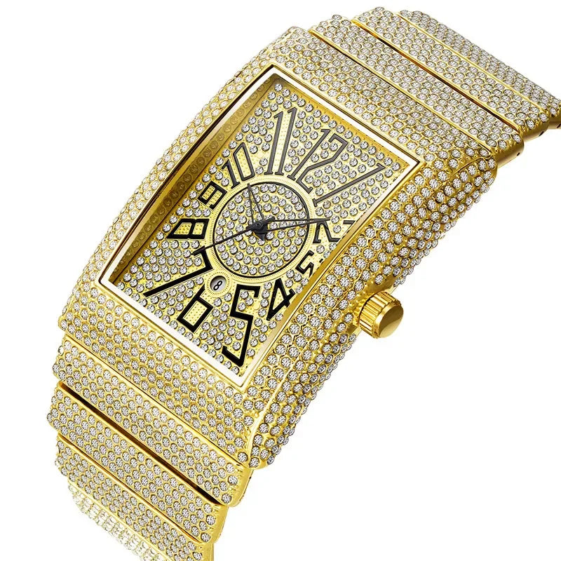 Big Brand Rectangle Men Watches - Empire P.E