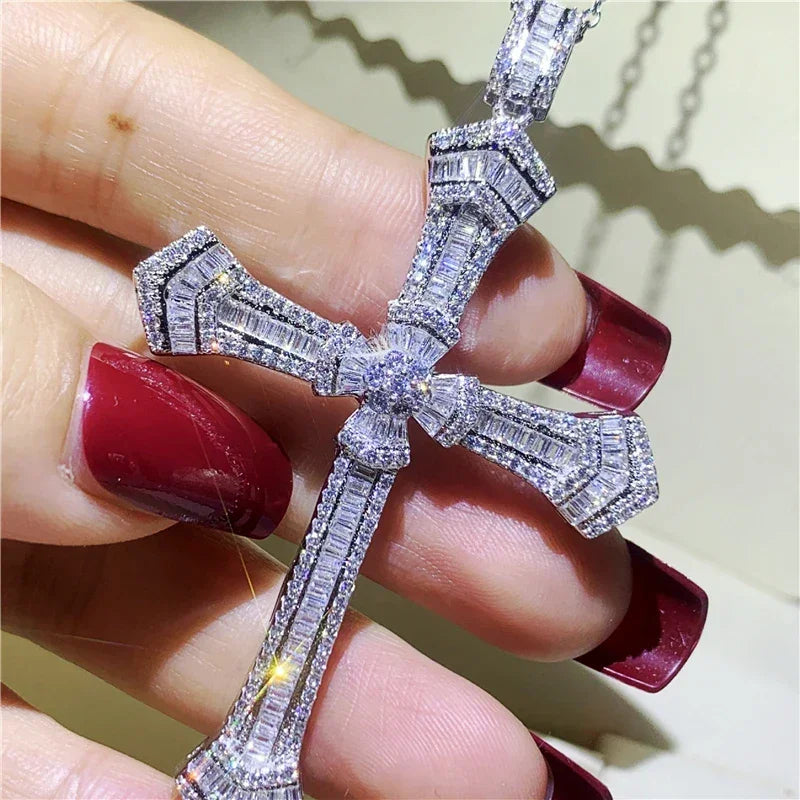 Long Cross Pendant