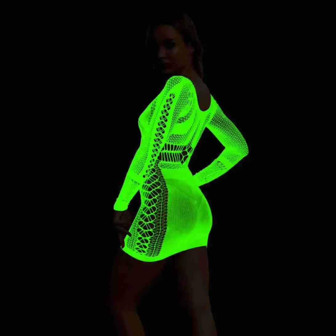 Pole Dance Clothing Luminous Glowing Lingerie - Empire P.E