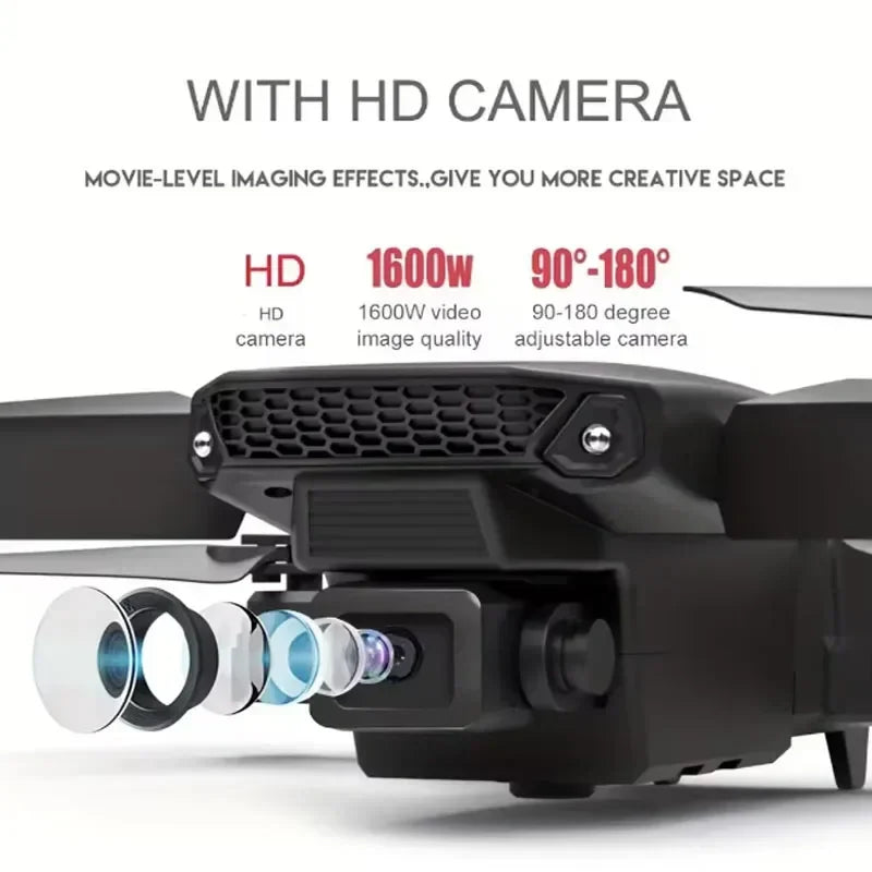 2025 E88 Professional Wide Angle RC Drone HD 4K Camera - Empire P.E