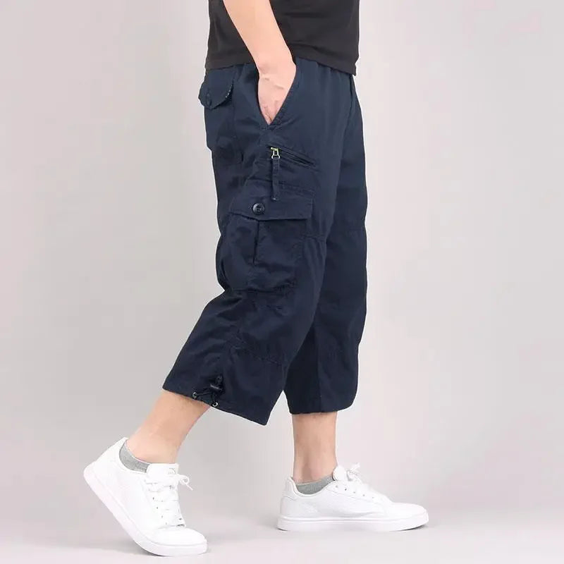 Men's Summer Loose Casual Cargo Shorts
