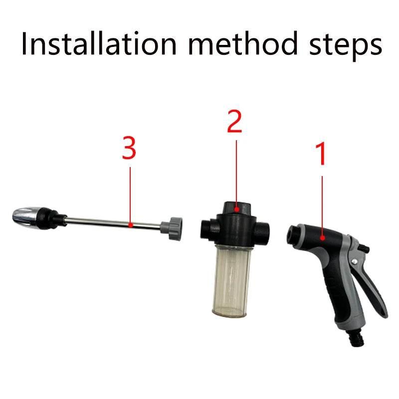 High Pressure Spray Water Gun Washing Garden Watering Hose Nozzle Sprinkler Car Cleaning Wash Tool Kits Auto Washer Guns - Empire P.E