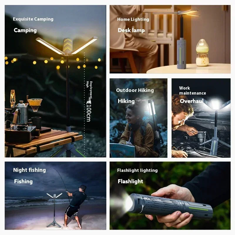 1000 LM Retractable Camping Lamp Portable - Empire P.E