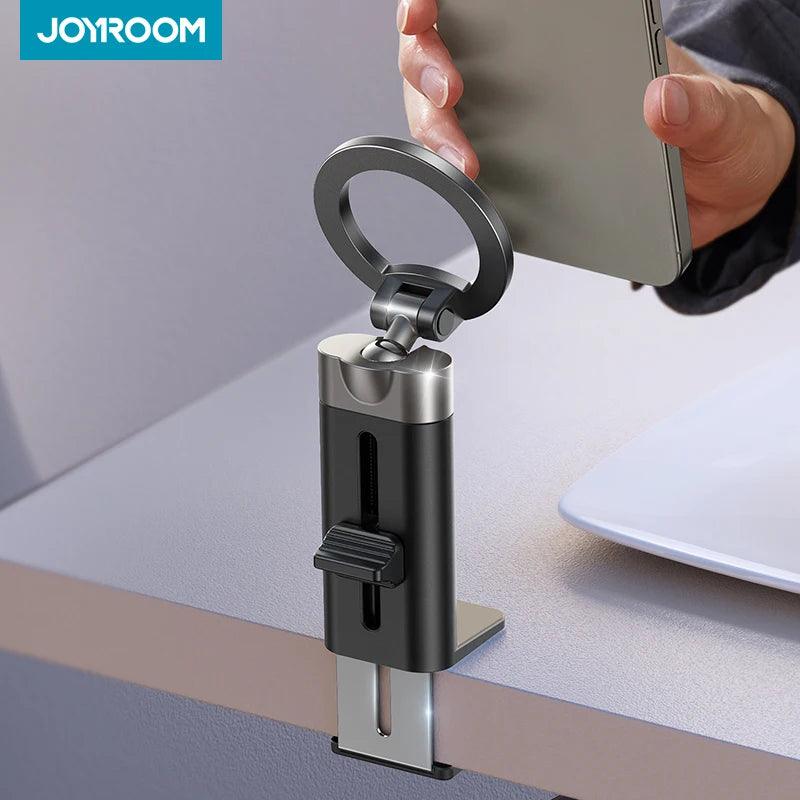 Joyroom Airplane Phone Holder Magnetic Travel Essentials Flexible Rotation Hands-Free Airplane Phone Mount for iPhone 15 Pro Max - Empire P.E