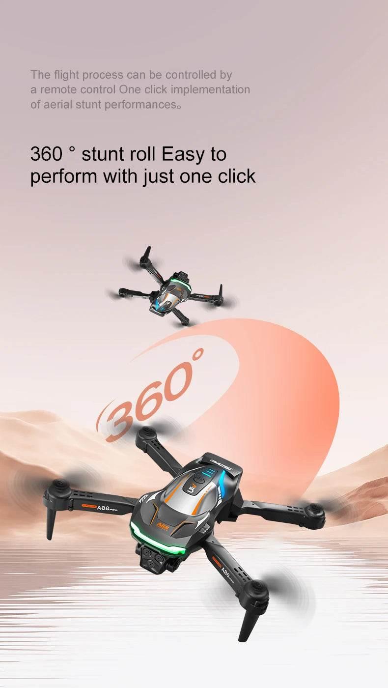 8K GPS dual-camera professional drone A88 5G obstacle avoidance brushless optical flow quadcopter toy gift - Empire P.E