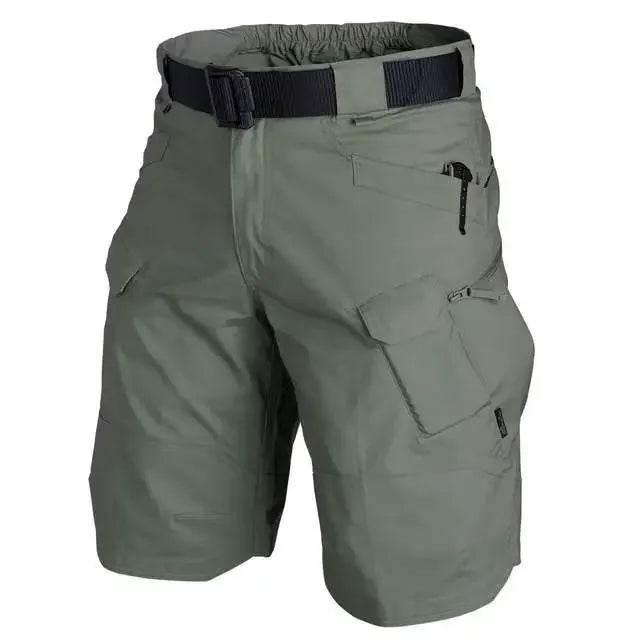 Including Belt Waterproof Quick Dry Multi-pocket Short Pants - Empire P.E