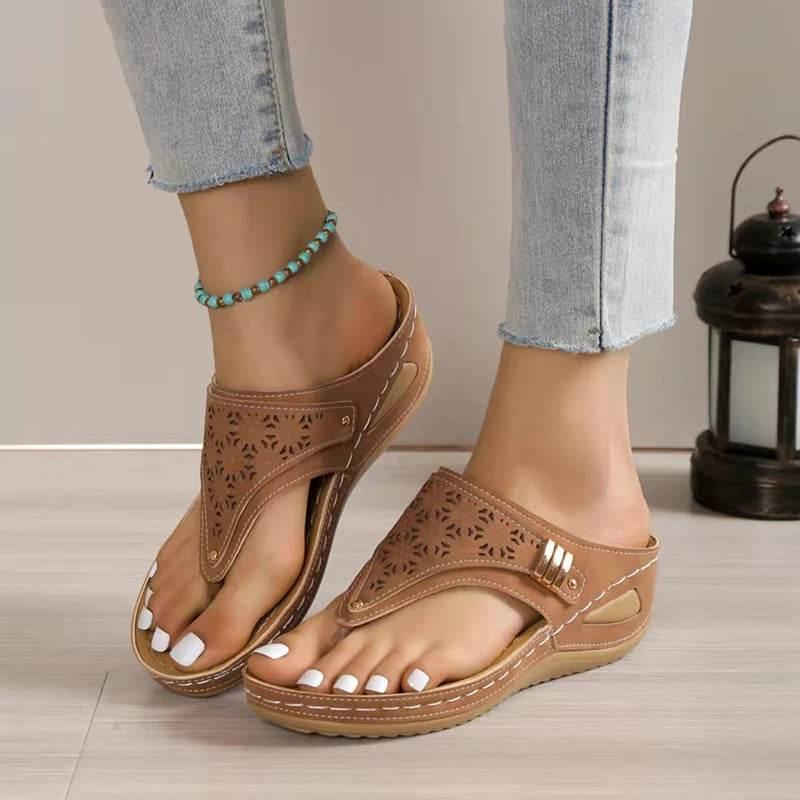 Summer Women's Wedge Sandals 2023 Clip Toe - Empire P.E