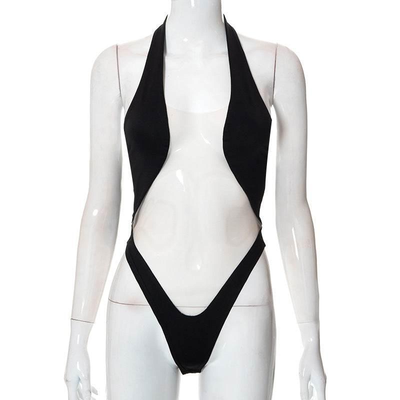Sheer Sexy Bodysuit Lingerie Sleeveless One-Pieces - Empire P.E