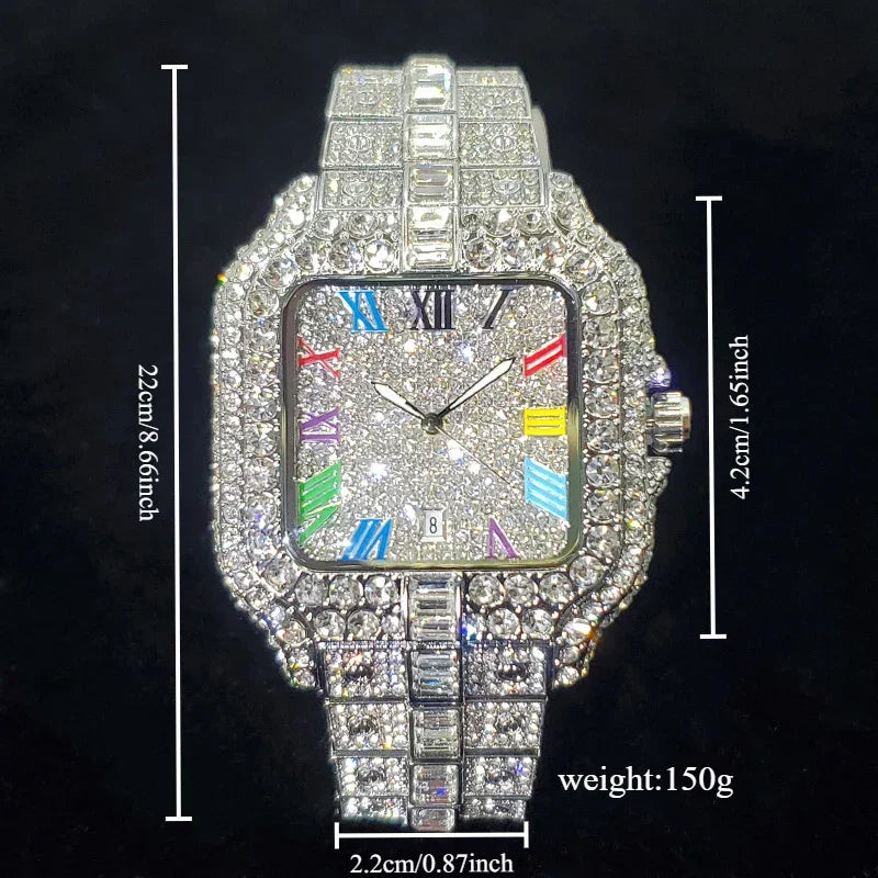 2025 New Luxury Diamond Watch Men - Empire P.E
