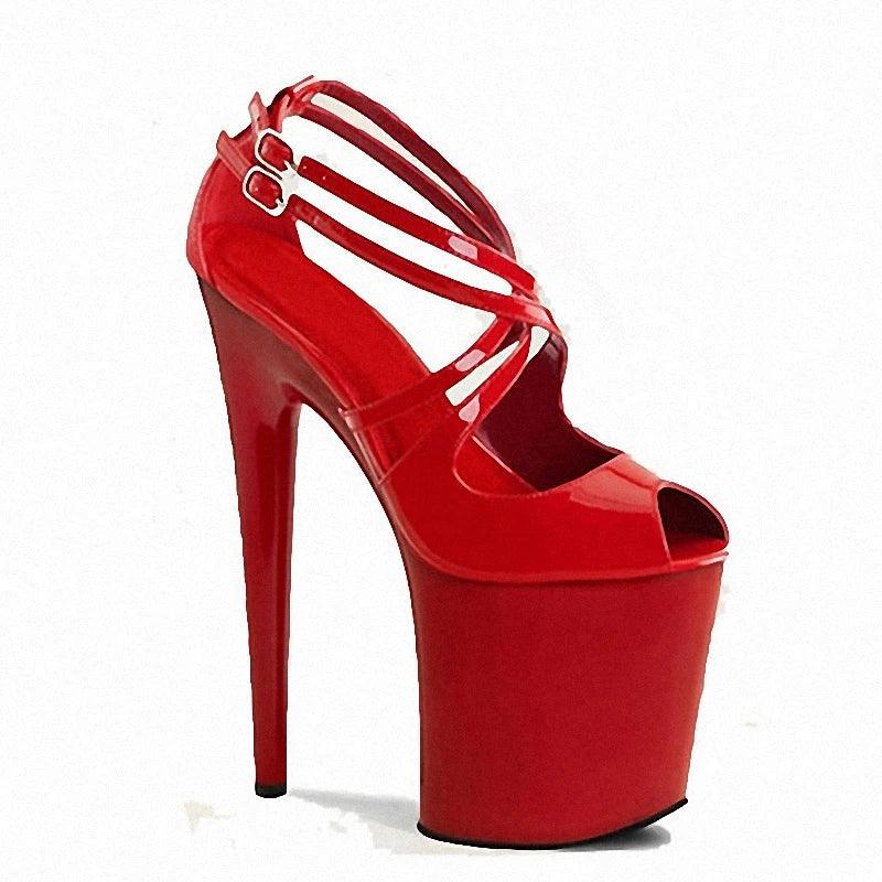 20cm stilettos 8 Inch Exotic Strip Pole Dance heels - Empire P.E