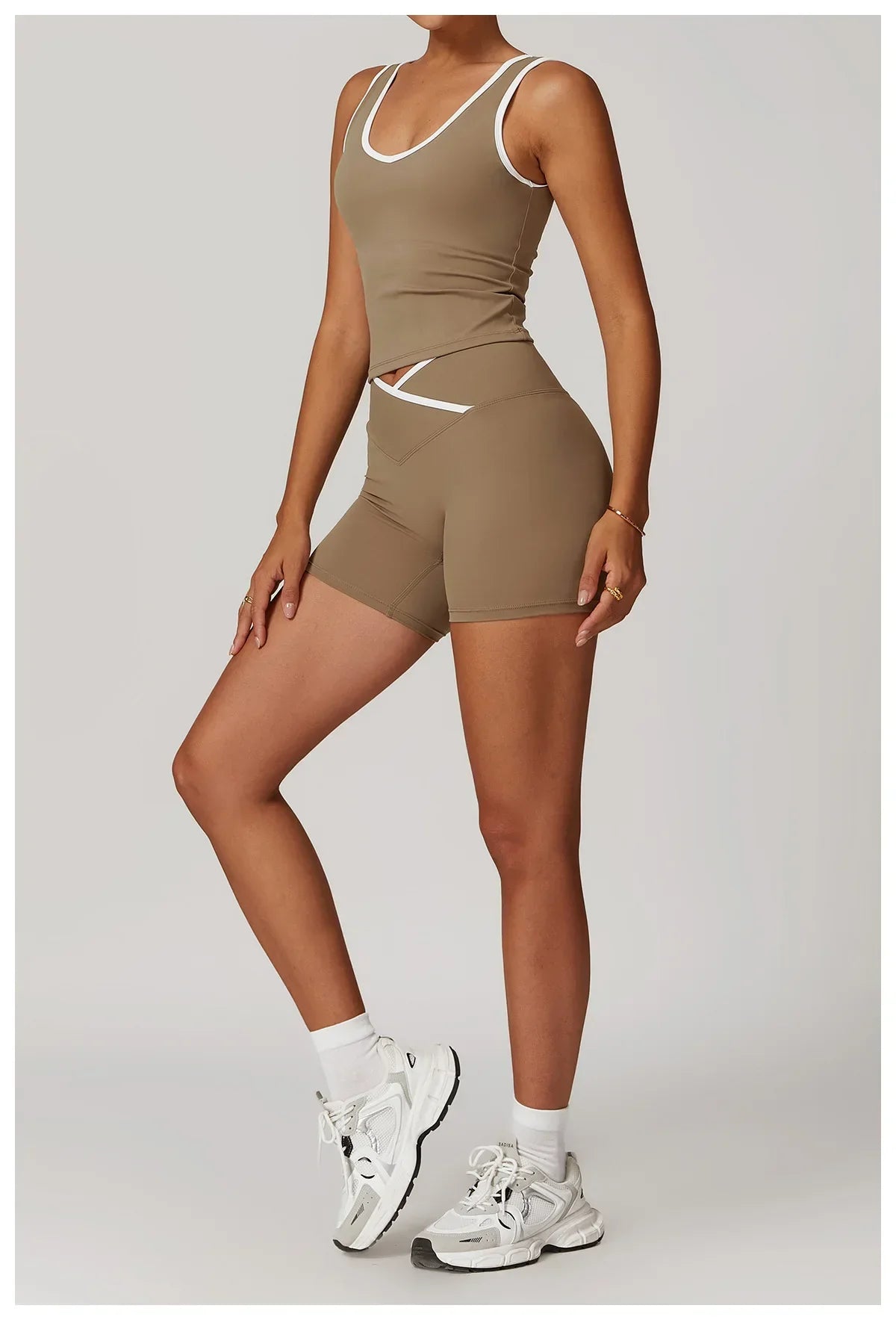 Yoga Set 2 Pieces Workout Outfits Fitness - Empire P.E