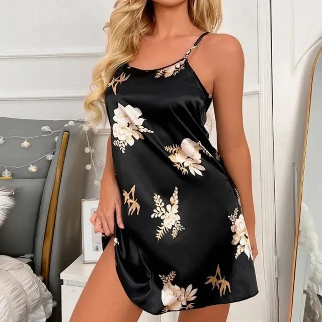 Women Floral Printing Nightdress - Empire P.E