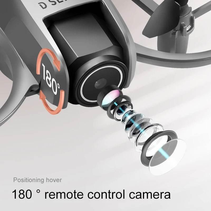 Xiaomi D16 Mini Drone with 180° Electric Adjustable 8K HD Camera WiFi Light Flow Drone Pocket Obstacle Avoidance Rc Quadcopter - Empire P.E
