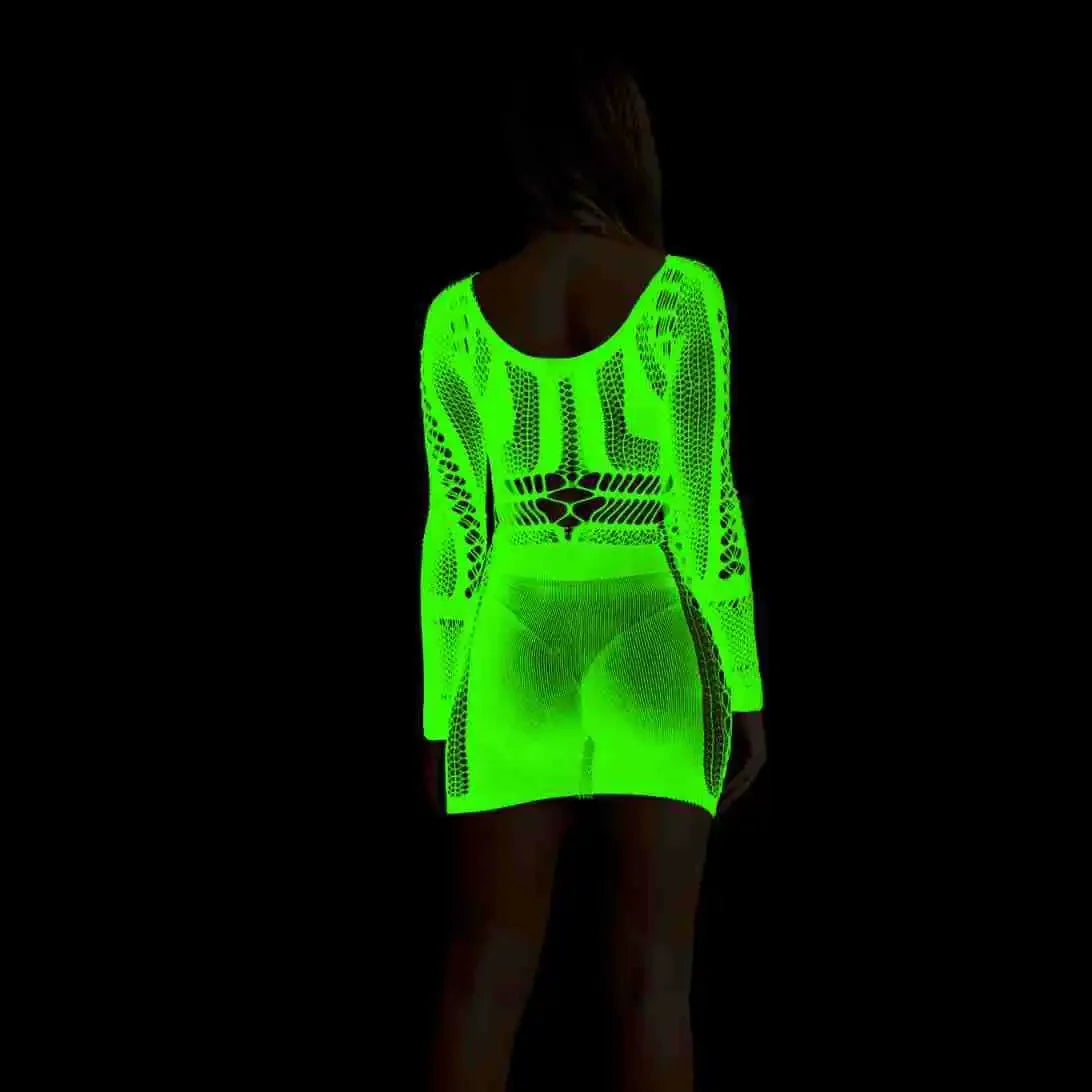 Pole Dance Clothing Luminous Glowing Lingerie - Empire P.E