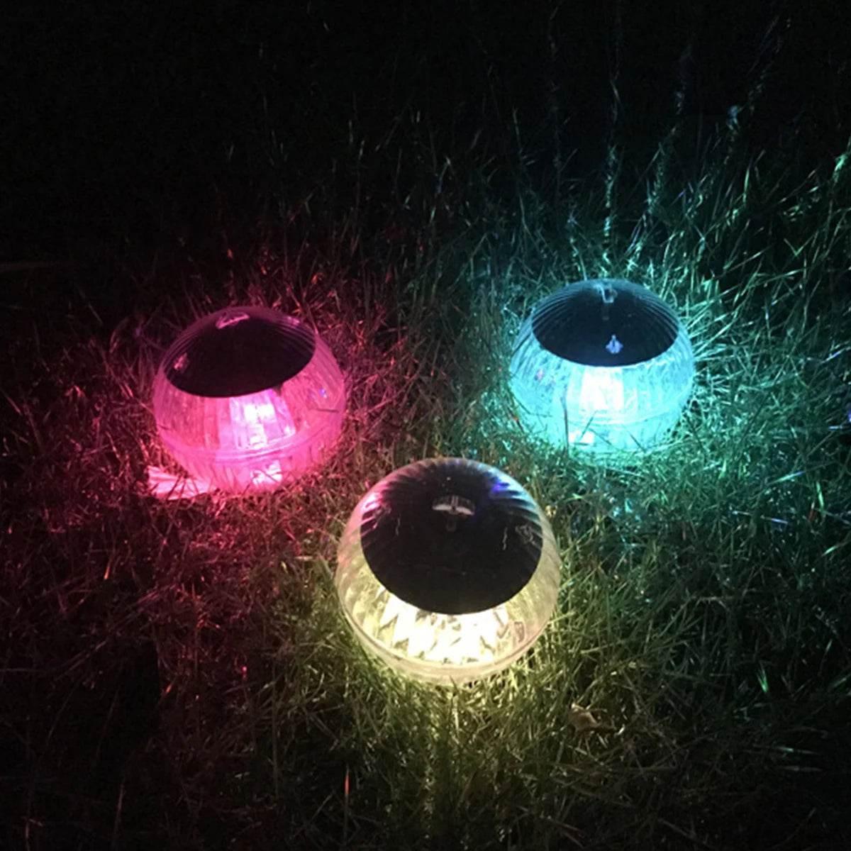 Solar Floating Pool Light Waterproof LED Solar Glow Ball Lamp Decoration for Pools Pond Fountain Garden Party Tub Home Decor - Empire P.E