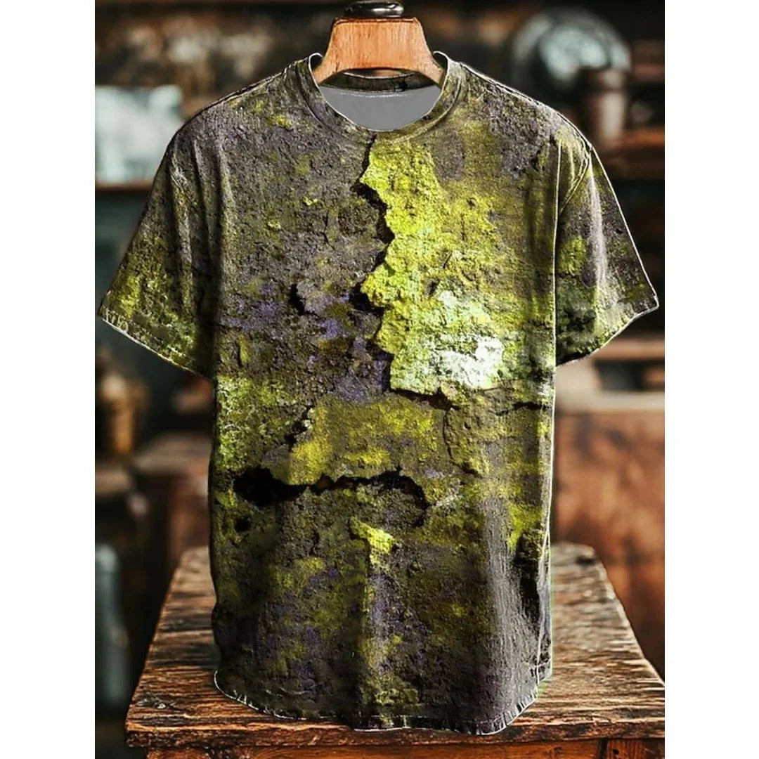 Men's Retro Print T-Shirts - Empire P.E