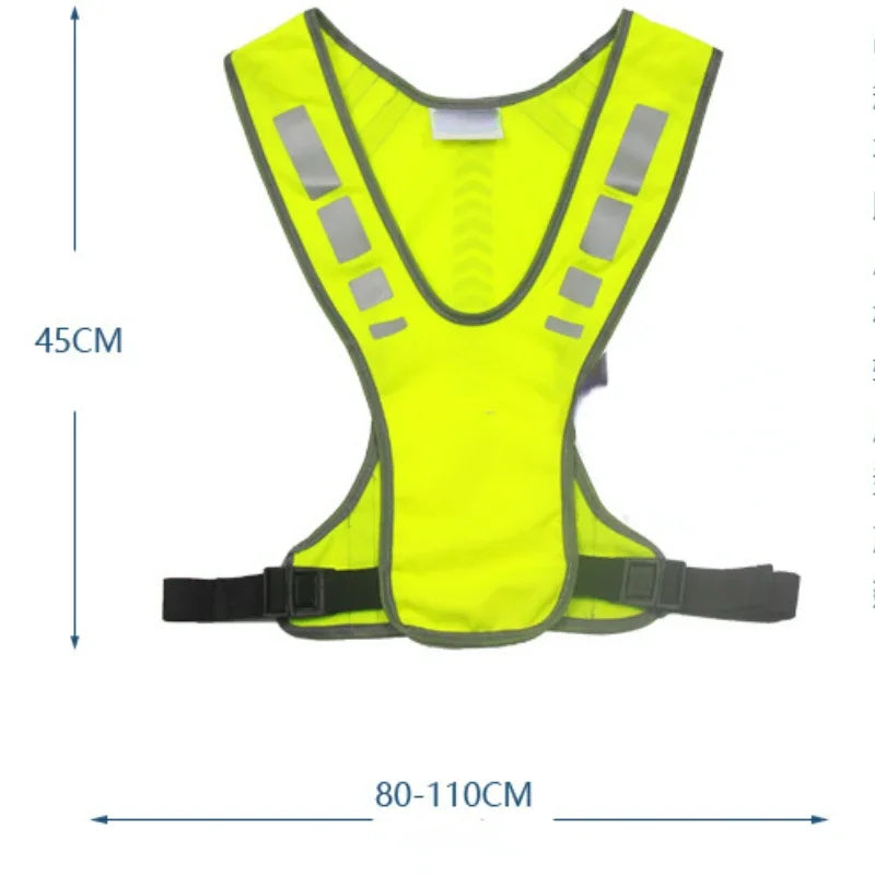 Cycling Reflective Vest High Visibility Safe Jacket