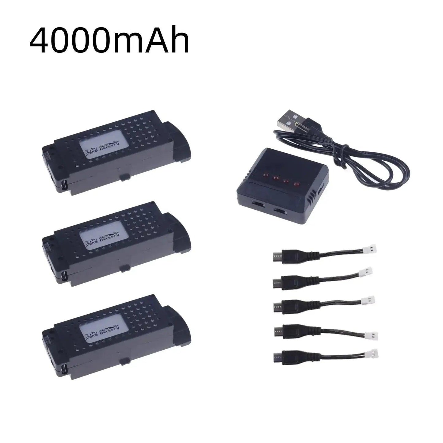 Q6 S6 G6 T6 K5 Battery 3.7V 4000mAh for G6 S6 8K RC Quadcopter Spare Parts For G6 Pro Rechargeable Lipo Battery - Empire P.E