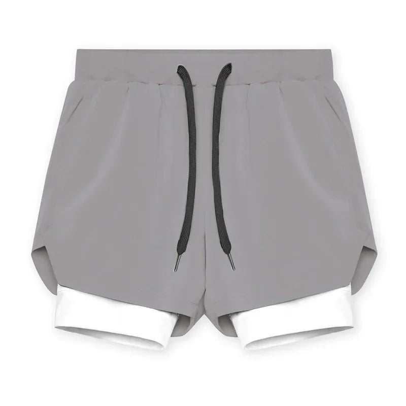2023 new Breathable Double layer sport shorts - Empire P.E
