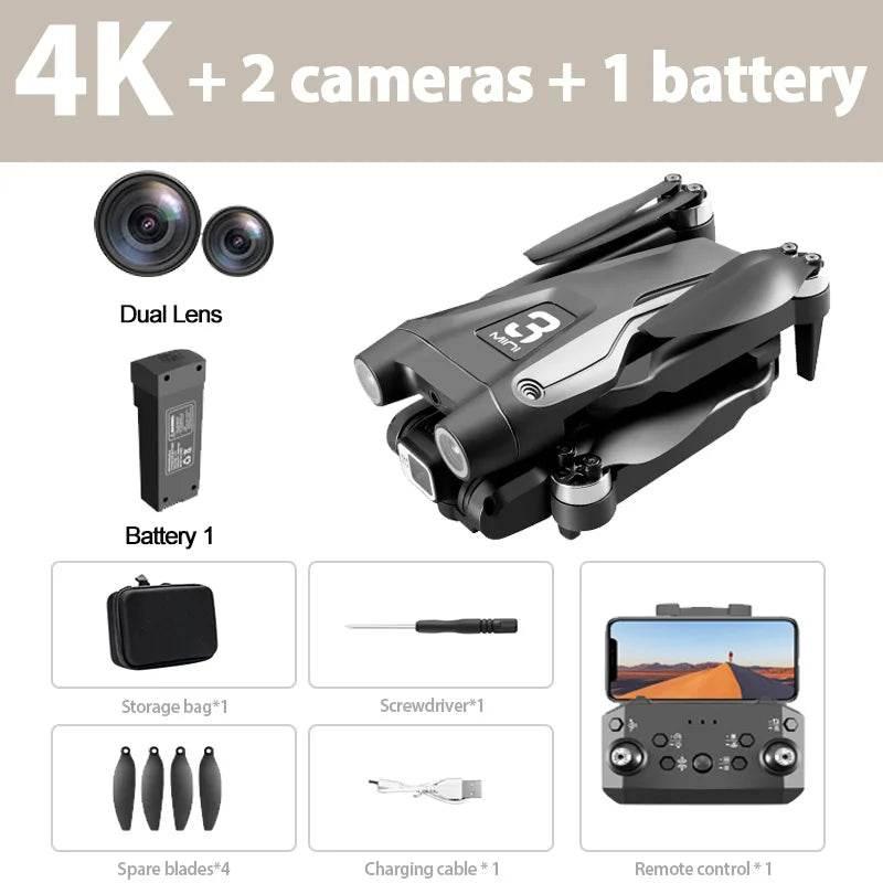 Xiaomi Mijia Z908 Pro /MAX 8K Drone ESC Professional 4K Dron Optical Flow Localization 3sided Obstacle Avoidance Quadcopter Toys - Empire P.E