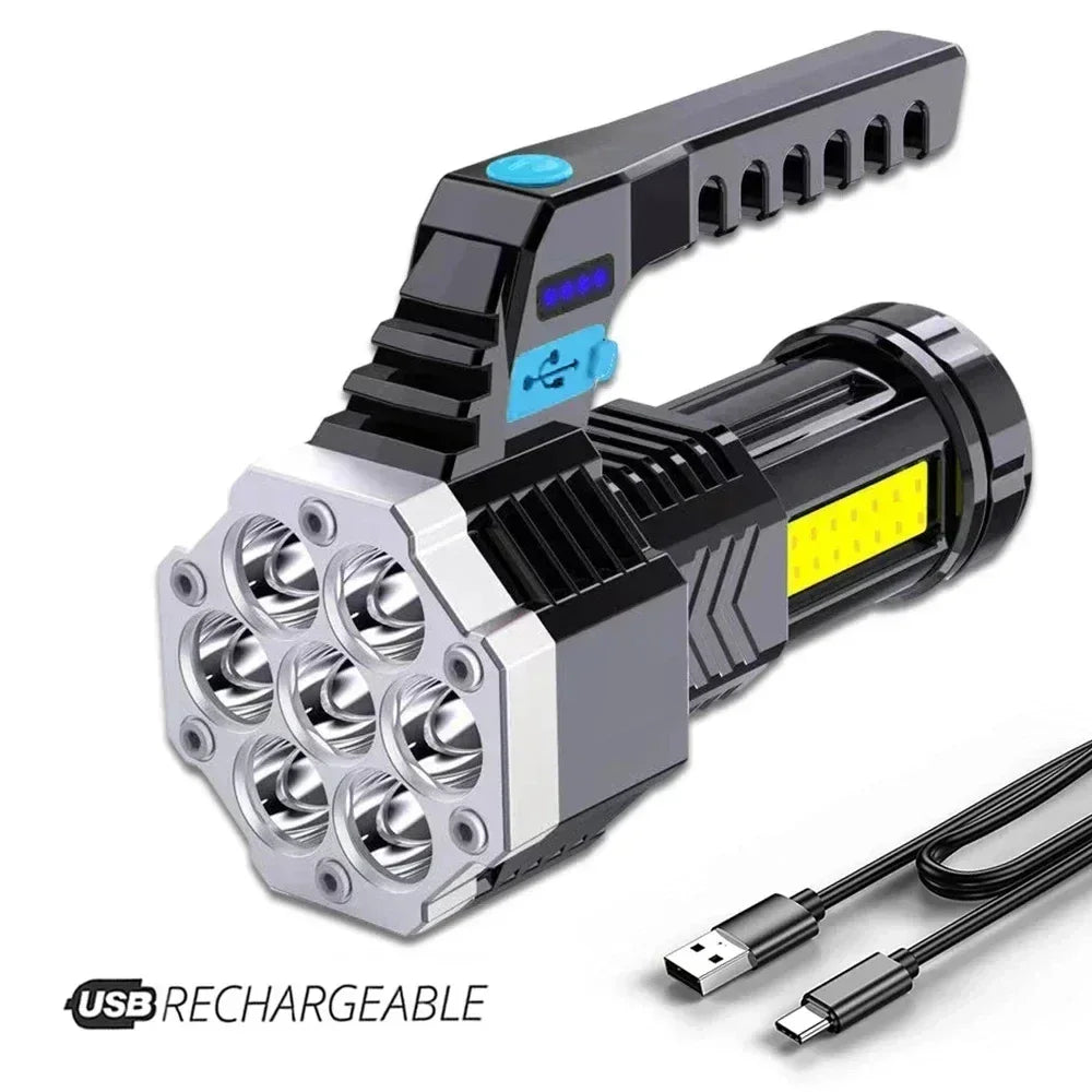 High Power Rechargeable Led Flashlights 7LED - Empire P.E
