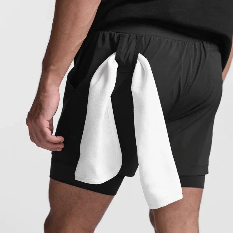 2023 new Breathable Double layer sport shorts - Empire P.E