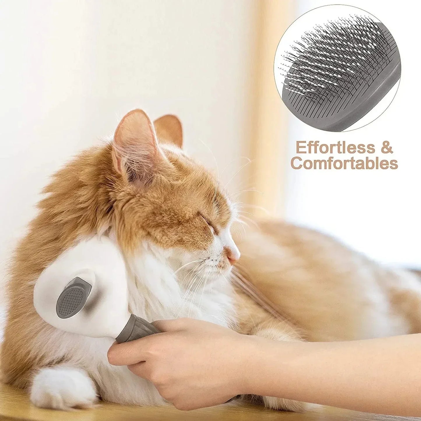 Pet Dog Brush Self Cleaning Pet Hair Remover - Empire P.E