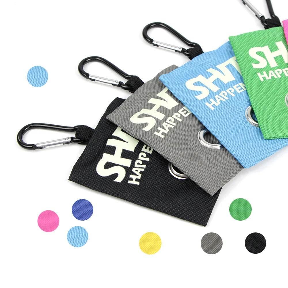 Pet Poop Bag pets Supplies Canvas Garbage Bags Dispenser Portable Dog Poop Waste Bag Holder Outdoor Puppy Cat outdoor Pick Up - Empire P.E