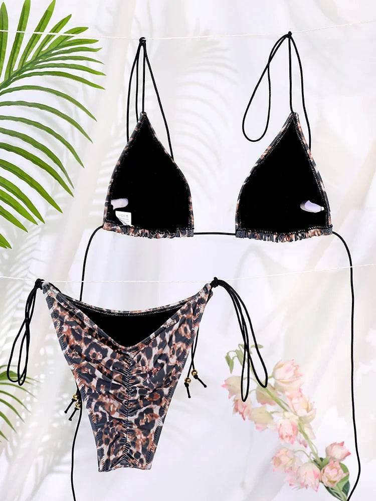 2025 Bikinis Leopard Swimsuit - Empire P.E