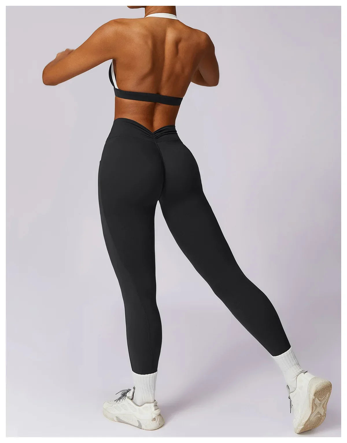 Yoga Set 2PCS Women Sportswear Push Up Workout Clothes - Empire P.E