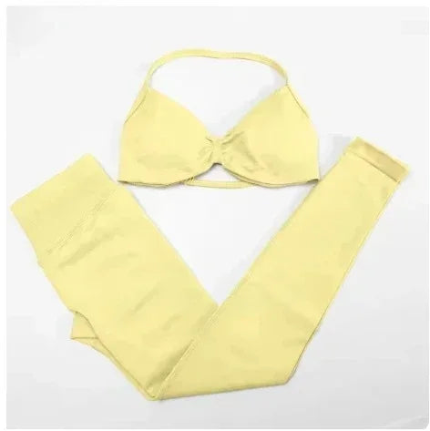 Yoga Two-piece Set 2025 Women's Gym Yoga Fitness Set - Empire P.E