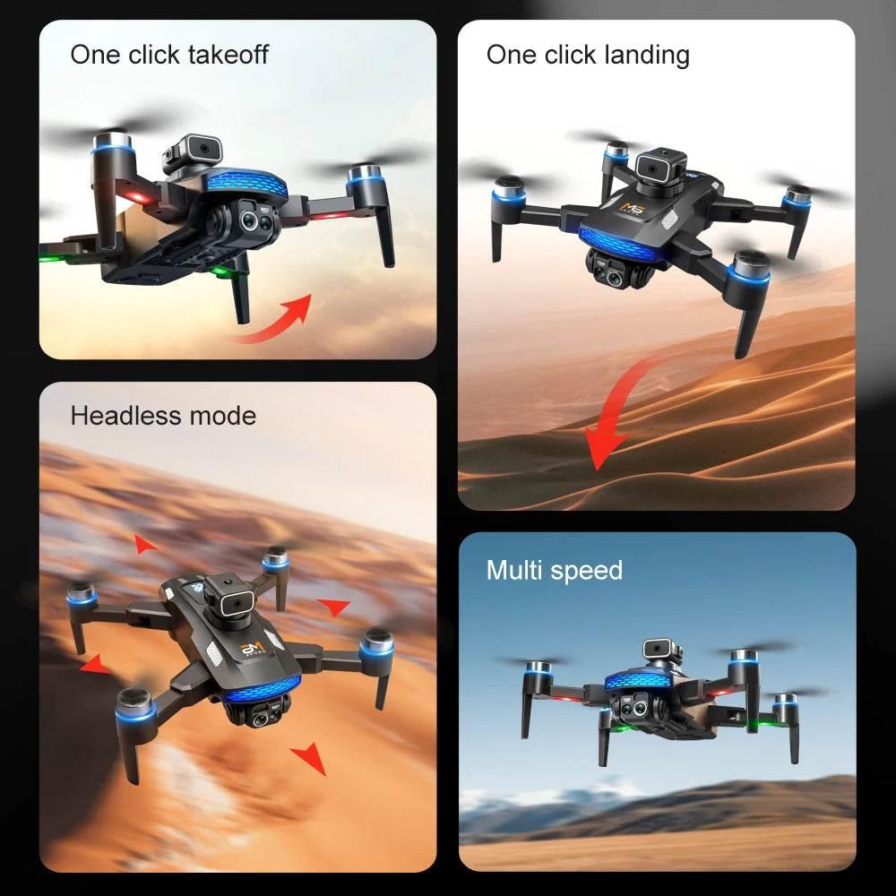 For Xiaomi M6 Drone Professional 8K Camera Drone 5G WIFI FPV UAV With screen remote control RC Dron avoidance Aerial Quadcopter - Empire P.E