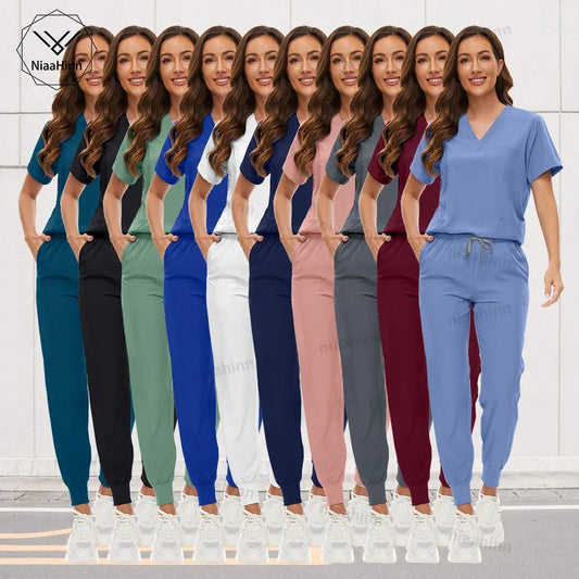Medical Scrubs Women Breathable Uniform - Empire P.E