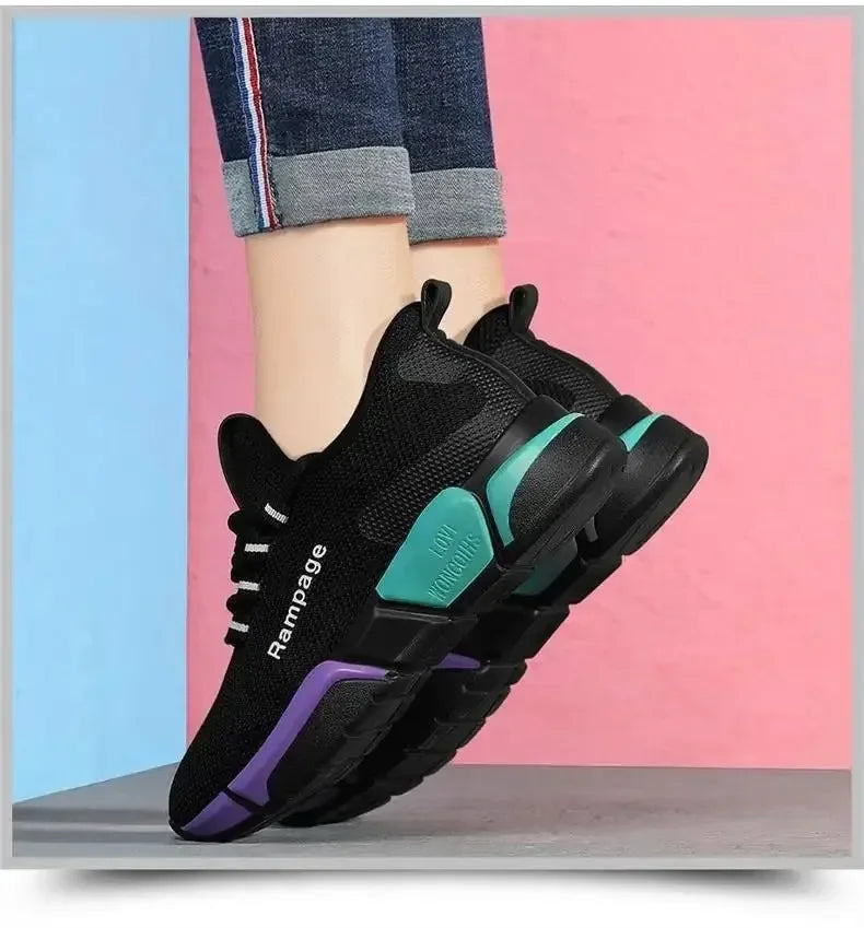 Women's versatile lace up comfortable lightweight sports shoes - Empire P.E