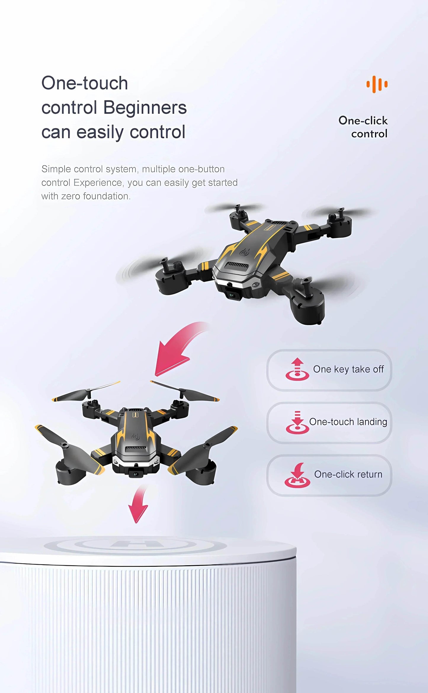 Newest S6 Max 8K Drone Professional Foldable Quadcopter Aerial HD Camera GPS RC Helicopter 10KM Obstacle Avoidance Sell Apron - Empire P.E
