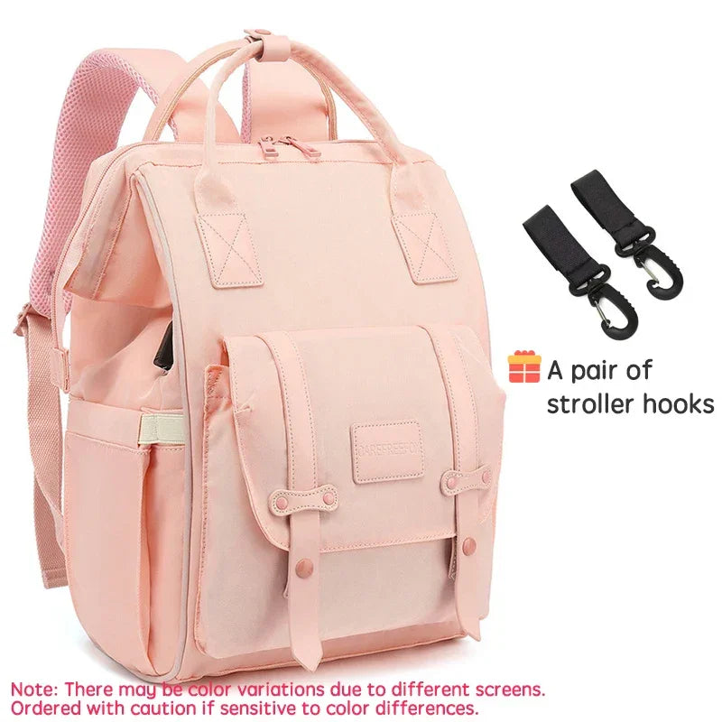 Baby Bag with 2pcs Stroller Hooks - Empire P.E
